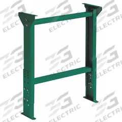 ASHLAND CONVEYOR Conveyor Support Stand: For 31 in Between Frame Wd, 9 3/4 in Min. Ht, Steel, Green (MPN 4BH30M11B31). Key specifications — Stand Material: Steel; Color: Green; Brand: ASHLAND CONVEYOR.