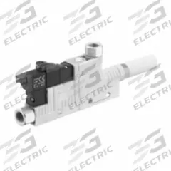 AVENTICS Vacuum Ejector: 5 mm Metric, 5 mm Metric, 6 bar Max Supply Pressure, 1 NC, R412007485, EBS. Key specifications — attr950091: Silencer; attr123938: R412007485; attr123959: 1 NC.