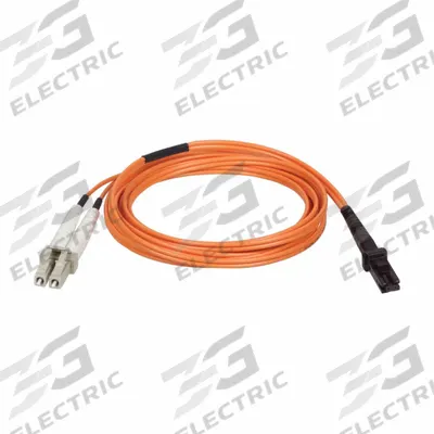 EATON TRIPP LITE Fiber Cable: Multi-Mode, 16.4 ft Lg, MTRJ / PC Female End 1 - Multi-Mode Fiber Optic Patch Cords