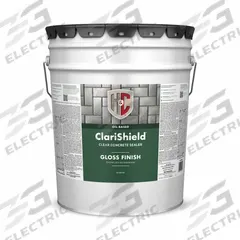 H&C Sealer: Sealer, Exterior, Oil, 5 gal Container Size, Concrete/Masonry, Gloss, Clear, Clear (MPN 50.100305-20). Key specifications — Brand: H&C; Transparency: Clear; Use Location: Exterior; Sheen: Gloss; Sub-Brand: ClariShield; Color: Clear; Resin Type: Silicone.