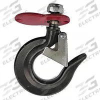 DAYTON Top Hook Assembly: Electric Chain Hoists, 500 lb Compatible Load Capacity, 2KEL1. Key specifications — Compatible Hoist Type: Electric Chain Hoists; Product Type: Top Hook Assembly; Manufacturer Part Number: 2KEL1; Included Components: Latch.