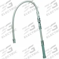 T&S BRASS Pre-Rinse Hose: Stainless Steel, Stainless Steel, 44 in Overall Lg, UN (MPN B-0044-V9). Key specifications — Inlet Connection Type: UN; Sprayer Connection Size: 3/4"; Brand: T&S BRASS; Color/Finish: Stainless Steel; Includes: Hose Washers; Material: Stainless Steel; Product Type: Pre-Rinse Hose.