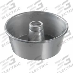 CHICAGO METALLIC Cake Pan: Aluminized Steel, Glazed, Solid, 9 1/4 in Overall Dia, 4 in Overall Dp (MPN 46545). Key specifications — Bead Closure: Closed Bead; Coating: Glazed; Pan Style: Round Cake Pan; Perforation: Solid; Brand: CHICAGO METALLIC; Color: Silver; Material: Aluminized Steel; NSF Certified: No.