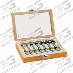 BOSCH Forstner Drill Bit Set: 1 49/64 in Overall Lg, Straight Shank, 7 Drill Bits (MPN FB700). Key specifications — attr277201: BOSCH.