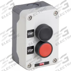 DAYTON Control Station: (2) Push Buttons, 0 Pilot Lights, 1NO/1NC, Start/Stop, (2) Push Buttons (MPN 32W267). Key specifications — Brand: DAYTON; Operator Legend: Start/Stop; Operator Color: Black; Operator Configuration: (2) Push Buttons; Environments & Applications: Oil- & Dust-Tight; Operator Configuration Type: (2) Push Buttons.