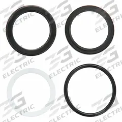 MILLER FLUID POWER Seal Kit: For 3 1/4 in Bore Dia., For 5/16 in Groove Wd, Nitrile, 90 D, Black (MPN HV3-RK210-138). Key specifications — attr95513: Black; attr95516: Wiper seal, Rod seals, O-ring; attr95514: -20 Degrees - 300 Degrees F; attr95511: Nitrile; attr95512: 90 D; attr98887: MILLER FLUID POWER.