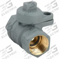 JOMAR VALVE Manual Two-Way Ball Valve: 1 in, Brass, Straight, FNPT x FNPT, Full Port Ball Port (MPN 240-005P). Key specifications — Brand: JOMAR VALVE; Handle: Locking Tee.