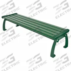 ULTRASITE Outdoor Bench: Heritage, 72 in Overall Lg, 17 in Overall Ht, Green, Green, Plank Surface (MPN PB 6GREGFHERBAC). Key specifications — Manufacturer Part Number: PB 6GREGFHERBAC; Brand: ULTRASITE; Frame Color: Green; Product Type: Outdoor Bench; Seat Color: Green; Series: Heritage.