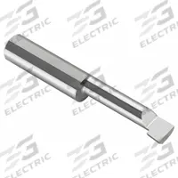MICRO 100 Boring Bar: Boring, 1/8 in Shank Dia., TiN, 0.0380 in Center to Cutting Tip, Left Hand (MPN BBL-100500G)