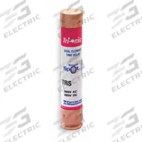 MERSEN Fuse: Class RK5, TRS-RID Series, Time-Delay, 60 A, 600 V AC, 300 V DC, Indicating (MPN TRS60RID). Key specifications — Series: TRS-RID.