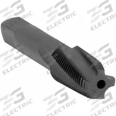 WIDIA GTD Spiral Flute Tap: 1/8"-27 NPT, 4 Flute, Taper Chamfer, Black Oxide Cobalt (MPN VTSFT8002)