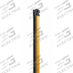 OMRON Safety Light Curtain: 24V DC, 4 Beams, 300 mm Spacing, 1,070 mm Protected Ht, M12 (MPN F3SG4PGA10704A). Key specifications — Auxiliary Contact Rating: 100 mA @ 24V DC; Type of Light: 870 nm IR LED; DC Voltage Rating: 24V DC; Brand: OMRON; Receiver Electrical Connection: M12; Transmitter Electrical Connection: M12; AC Voltage Rating: Not Rated; Safety Output Ratings: 300 mA @ 24V DC.