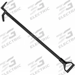 LEATHERHEAD TOOLS Entry Tool: Forcible Entry Tool, New York Hook, 72 in Handle Lg, Round (MPN NYH-6-D). Key specifications — Brand: LEATHERHEAD TOOLS; Handle Material: Carbon Steel; Includes Strap: No; Handle Shape: Round.