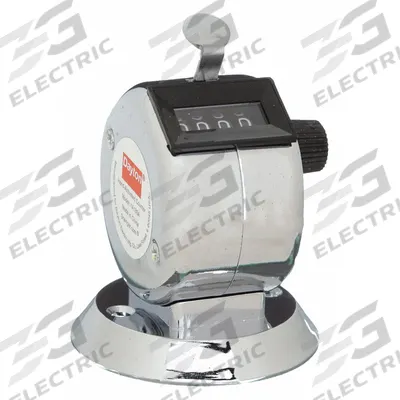 Dayton Mechanical Tally Counter: Top Coming (TC), Bench Top Mounting, 2 3/4 in H x 1 1/4 in W - Mounted Mechanical Counters