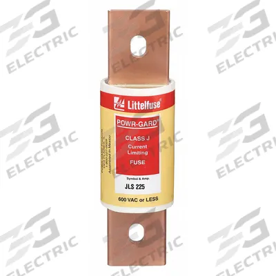 LITTELFUSE Fuse: JLS Series, Class J, Bolt-On Body, Fast-Acting, 225 A, 600 V AC - Fast-Acting Bolt-On Fuses