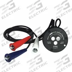HDE Phase Sequence Tester: 25 Hz to 60 Hz, 60 V to 600 V, For Three Phase, No Display (MPN K-7-1). Key specifications — Circuit Connection Type: Test Leads; Brand: HDE.