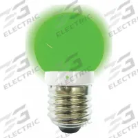 APPROVED VENDOR Compact LED Bulb: Medium Screw (E26), LED, (G) Globe, G12, 2.5 W Watt, 90 to 240V AC (MPN LM40F1WE26-G). Key specifications — attr233510: G12; attr233525: 90 to 240V AC; attr239859: APPROVED VENDOR; attr935304: Colored.