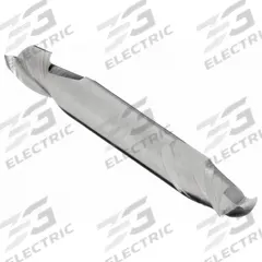APPROVED VENDOR Square End Mill: Carbide, Double End, 2 Flute, 3/16" Mill Dia, 3/8" LOC, 2" OAL (MPN 234-001060)