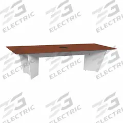 REGENCY Conference Table: Rectangle, Laminate/Melamine, Cherry, 120 in Overall Lg, 48 in Overall Wd (MPN ACT12048CHWH). Key specifications — attr987891: Traditional Leg; attr987894: Melamine; attr987867: PVC; attr987857: REGENCY; attr987872: Melamine.