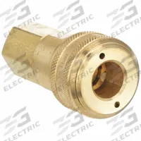 WEATHERHEAD Quick Connect Hose Coupling: 3/8 in Body Size, 3/8 in Hose Fitting Size, Push-to-Connect (MPN 4200). Key specifications — Thread Size: 3/8"-18; Coupling Locking Type: Push-to-Connect; Brand: WEATHERHEAD.