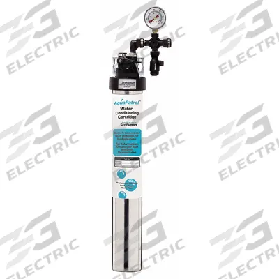 SCOTSMAN Water Filtration System: 10 micron, 2.1 gpm, 25 1/4 in Overall Ht - Ice Machine & Refrigerator Water Filter Systems