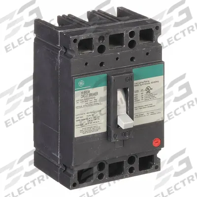 GE Molded Case Circuit Breaker: 30 A Amps, 14kA at 277V AC, Fixed, Line/Load Lug - TED-, TEHD-Frame GE Molded Case Circuit Breakers