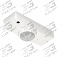 MAXLITE Motion Sensor: LED, Passive Infrared (PIR), 12-24V DC, 1,250 sq ft Max Coverage Area, White (MPN RF-RTPSW). Key specifications — Communication Method: Wireless; Operating Voltage: 12-24V DC; Brand: MAXLITE; Load Rating @ 120V AC: 15 mA max; Sensor Brand: Maxlite.