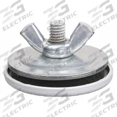 RITTAL Hole Seal: Steel, 1/2 in Conduit Hole Size, For 0.87 in Hole Dia - Max, Carbon Steel, 12 (MPN OHS050C). Key specifications — Color: Gray; Brand: RITTAL; Finish: Powder Coated; For Hole Type: Push Buttons; Includes: Oil Resistant Gasket; Material: Carbon Steel; NEMA Enclosure Rating: 12.