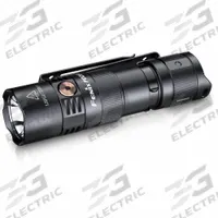 FENIX LIGHTING Rechargeable Flashlight: Rechargeable, 800 lm, 44 min Run Time at Max. Brightness (MPN PD25RSTBK). Key specifications — Brand: FENIX LIGHTING; Switch Location: Body; Charger Style Included: USB Type-C Cord; Battery Requirements - Broad: Includes Rechargeable.