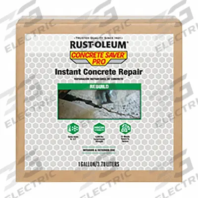 RUST-OLEUM Concrete Repair Compound: Concrete Saver Pro, Polyurea, 1 gal Container Size - High-Performance Concrete Repair Compounds