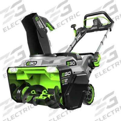 EGO Cordless Walk-Behind Snow Blower: 180° Chute Turning Radius, Cordless, Remote - Battery-Powered Snow Blowers