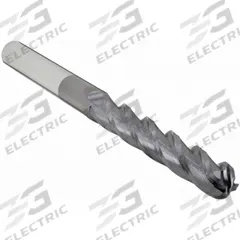 APPROVED VENDOR Ball End Mill: Carbide, AlTiN Coated, 4 Flute, 1" Mill Dia, 3" LOC, 6" OAL (MPN 229-001094)