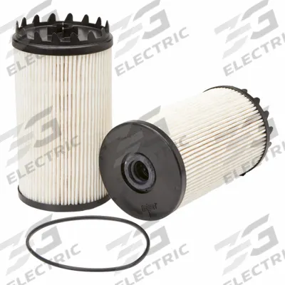 FLEETGUARD Automotive Fuel Filter: 13 5/16 in Overall Lg, 4 3/16 in Outside Dia - Spin-On Fuel/Water Separators