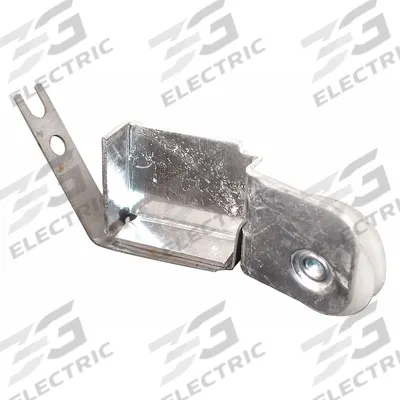 PRIME-LINE Tension Spring Roller: Tension Spring Roller, 7 13/32 in Overall Ht, Unfinished - Screen Door Hardware