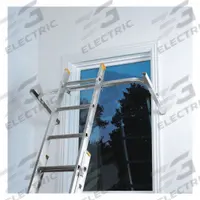 LOUISVILLE LADDER Ladder Stabilizer: For Extension Ladders, 22 in Overall Lg, Aluminum (MPN LP-2210-00). Key specifications — Brand: LOUISVILLE LADDER; Compatible Ladder Type: Extension Ladders; Material: Aluminum.