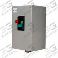 EATON Manual Motor Starter: Non-Reversing, 3 Poles, 5 A, NEMA Size M-0, Thermal Protection (MPN B100S0CA). Key specifications — Maximum Voltage Rating: 600V AC; Brand: EATON; Thermal Units Required: 3 (Not Included).