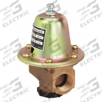 BELL & GOSSETT Water Pressure Reducing Valve: NPT x NPT, 3/4 in Pipe Size, Brass, 10 psi to 25 psi (MPN 110196LF). Key specifications — Brand: BELL & GOSSETT; Low-Lead Compliance: Low-Lead Compliant.