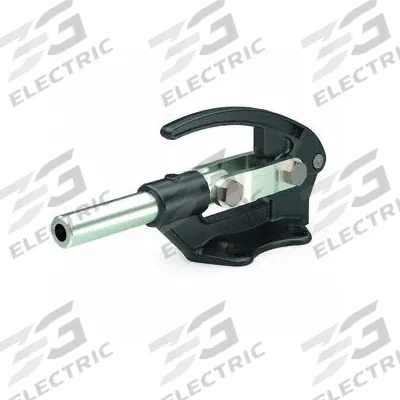 DE-STA-CO Straight Line Clamp: Flange Base Mounting, Std Horizontal Handle, 3 in Arm Lg - Standard Straight-Line Toggle Clamps