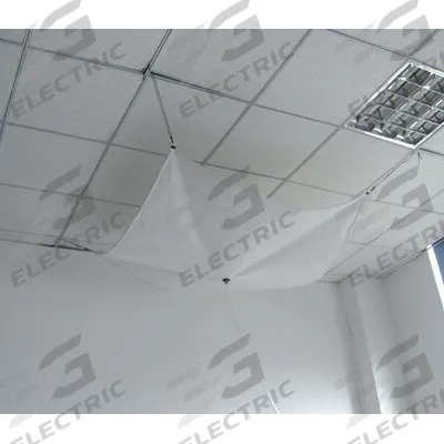 APPROVED VENDOR Leak Diverter Tarp: 2 1/2 ft Lg, 2 1/2 ft Wd, PVC Laminated Polyester - Under the Ceiling Leak Diverters