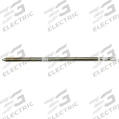 HAKKO Soldering Tip: T15 Series, Chisel, 2 mm W, 5 mm Lg (MPN T15-D2). Key specifications — Brand: HAKKO; Compatible Handpiece Manufacturer Model Number: FM-2028; Manufacturer Part Number: T15-D2.