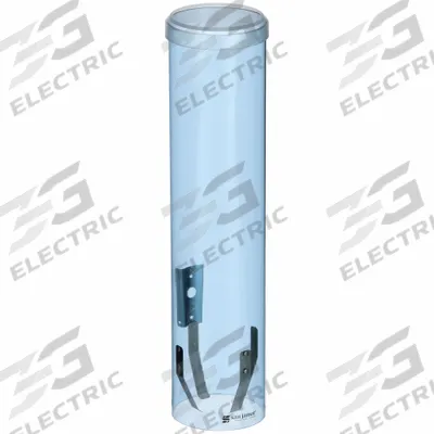 APPROVED VENDOR Cup Dispenser: 16 in Tube Lg - Wall-Mount Cup Dispensers