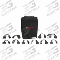 BOSCH Diagnostic Software License: Cable Kit with Software License, ESI Trucks, 15 1/4 in Overall Ht (MPN 3824CBL-UPG). Key specifications — Compatible Tool Type: ESI Trucks; Product Type: Cable Kit with Software License; Brand: BOSCH; Compatible with Manufacturer Model Number: 3824; Includes: Soft Bag for Cable Storage.