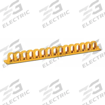 BRADY Circuit Breaker Lockout Rail: For 480/600V AC Volt - Accessories for Circuit Breaker Lockouts