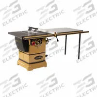 POWERMATIC Table Saw: 230 V AC Volt, 20 A Current, 10 in Blade Dia., 3,450 RPM Max. Blade Speed (MPN PM1000T). Key specifications — attr1170561: POWERMATIC.