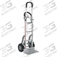 MAGLINER General Purpose Hand Truck: 500 lb, Flow-Back, Silver, Aluminum, Flat-Free, 60 in Handle Ht (MPN NPK122G2C5H). Key specifications — Brand: MAGLINER.