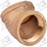 APPROVED VENDOR Metal Pipe Elbow: 45° Elbow, 3/8 in x 3/8 in, Brass, 200 psi (MPN 6RCT7). Key specifications — Brand: APPROVED VENDOR; Maximum Operating Pressure: 200 psi.
