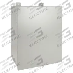 WIEGMANN Enclosure: Steel, 24 in x 20 in x 9 in, NEMA 12/13, Solid Cover, Hinged (MPN B242009CH). Key specifications — Brand: WIEGMANN; Closure Method: Clamps; Knockouts: Not Included.