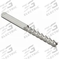 APPROVED VENDOR Square End Mill: Carbide, 3 Flute, 1/4" Mill Dia, 1-1/4" LOC, 3" OAL (MPN 273-251500)