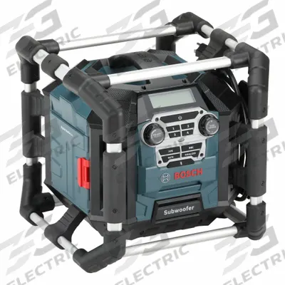 BOSCH Radio: Radio, CORE18V, AM/FM/Auxiliary/Bluetooth/USB, USB - Bosch Jobsite Radios & Speakers