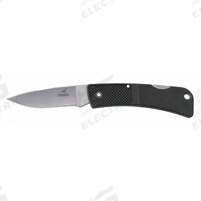 GERBER Folding Knife: 2 in Blade Lg, 2 1/2 in Closed Lg, 4 1/2 in Overall Lg, Plastic - Manually-Opening Folding Knives